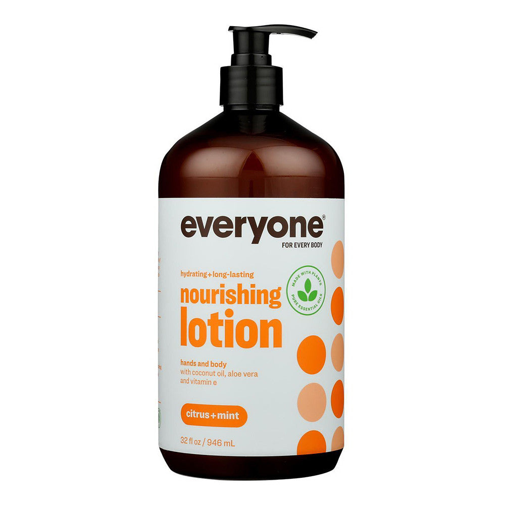 Eo Products Everyone Lotion Hand and Body Lotion, Citrus And Mint - 32 Oz